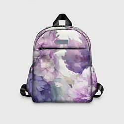 Детский рюкзак Сирень и Пионы Акварель, цвет: 3D-принт