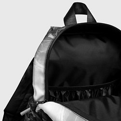 Детский рюкзак Skyrim glitch на темном фоне: надпись, символ, цвет: 3D-принт — фото 2