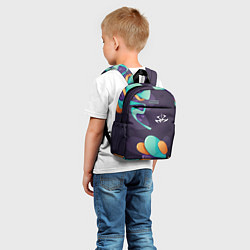Детский рюкзак Hitman graffity splash, цвет: 3D-принт — фото 2