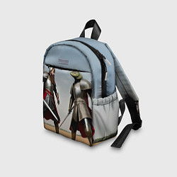Детский рюкзак Древний Рус против Ящера, цвет: 3D-принт — фото 2