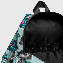Детский рюкзак Обезьяна меломан, цвет: 3D-принт — фото 2