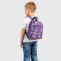 Детский рюкзак Черепа и пальмы, цвет: 3D-принт — фото 2