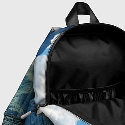 Детский рюкзак Пеший поход по русским горам, цвет: 3D-принт — фото 2