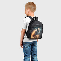 Детский рюкзак Стихия волка, цвет: 3D-принт — фото 2