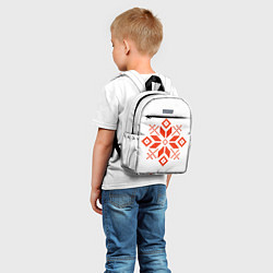 Детский рюкзак Удмуртский узор, цвет: 3D-принт — фото 2