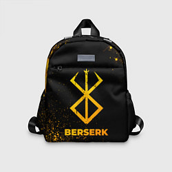 Детский рюкзак Berserk - gold gradient, цвет: 3D-принт