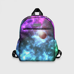 Детский рюкзак Планета в космическом пространстве, цвет: 3D-принт