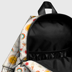 Детский рюкзак Летний милый паттерн, цвет: 3D-принт — фото 2