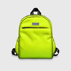 Детский рюкзак Сочный лимон градиент, цвет: 3D-принт