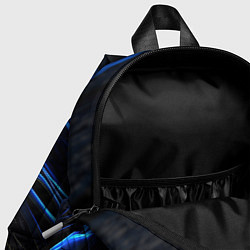 Детский рюкзак Black blue cyberpunk phantom liberty, цвет: 3D-принт — фото 2