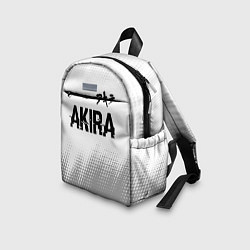 Детский рюкзак Akira glitch на светлом фоне: символ сверху, цвет: 3D-принт — фото 2