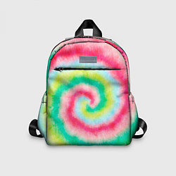 Детский рюкзак Тай дай клубничный, цвет: 3D-принт