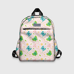 Детский рюкзак Прекрасные бабочки, цвет: 3D-принт