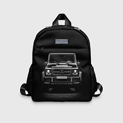 Детский рюкзак Чёрный Гелендваген, цвет: 3D-принт