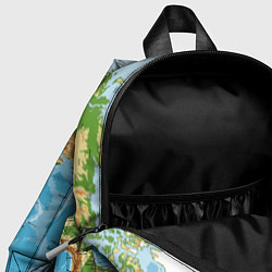 Детский рюкзак Атлас мира, цвет: 3D-принт — фото 2