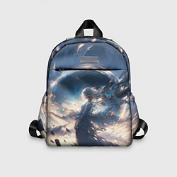 Детский рюкзак Небесная девушка от нейросети, цвет: 3D-принт