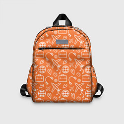 Детский рюкзак Оранжевое путешествие, цвет: 3D-принт