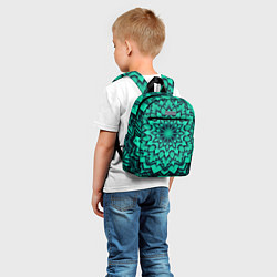 Детский рюкзак Мандала анахата чакра, цвет: 3D-принт — фото 2
