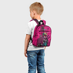 Детский рюкзак Киберсамурай, цвет: 3D-принт — фото 2