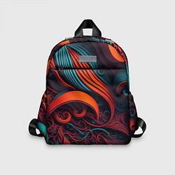 Детский рюкзак Витиеватые узоры, цвет: 3D-принт