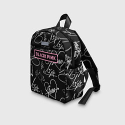 Детский рюкзак Blackpink - автографы, цвет: 3D-принт — фото 2