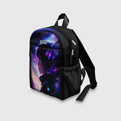 Детский рюкзак Покорение космоса - девушка, цвет: 3D-принт — фото 2