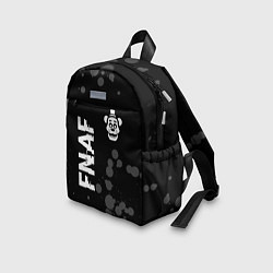 Детский рюкзак FNAF glitch на темном фоне: надпись, символ, цвет: 3D-принт — фото 2