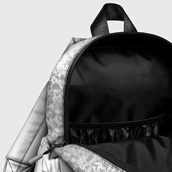 Детский рюкзак Skyrim glitch на светлом фоне: надпись, символ, цвет: 3D-принт — фото 2