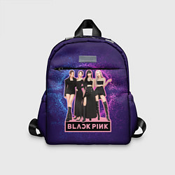 Детский рюкзак Blackpink девушки с лого, цвет: 3D-принт