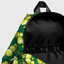Детский рюкзак Большой теннис - мячики, цвет: 3D-принт — фото 2