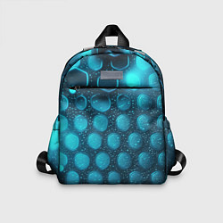 Детский рюкзак Неоновые светящиеся плитки, цвет: 3D-принт