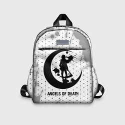 Детский рюкзак Angels of Death glitch на светлом фоне, цвет: 3D-принт