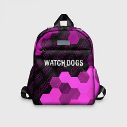 Детский рюкзак Watch Dogs pro gaming: символ сверху, цвет: 3D-принт