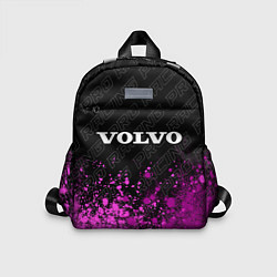 Детский рюкзак Volvo pro racing: символ сверху, цвет: 3D-принт