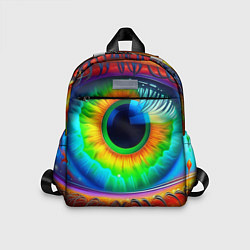 Детский рюкзак Яркий глаз, цвет: 3D-принт