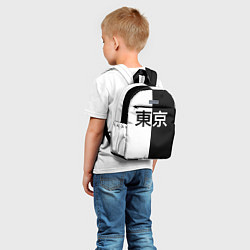 Детский рюкзак Tokyo - Иероглифы, цвет: 3D-принт — фото 2
