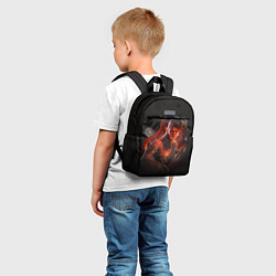 Детский рюкзак Karlach - Baldurs Gate 3, цвет: 3D-принт — фото 2