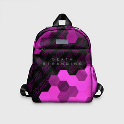 Детский рюкзак Death Stranding pro gaming: символ сверху, цвет: 3D-принт
