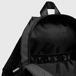 Детский рюкзак Ford speed на темном фоне со следами шин, цвет: 3D-принт — фото 2