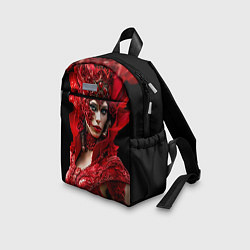 Детский рюкзак Красная королева, цвет: 3D-принт — фото 2