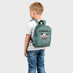 Детский рюкзак Милая мордочка панды с бамбуком, цвет: 3D-принт — фото 2
