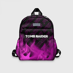 Детский рюкзак Tomb Raider pro gaming: символ сверху, цвет: 3D-принт