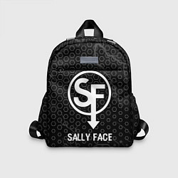 Детский рюкзак Sally Face glitch на темном фоне, цвет: 3D-принт