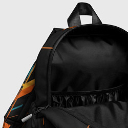 Детский рюкзак Девушка киборг в нуар стиле, цвет: 3D-принт — фото 2