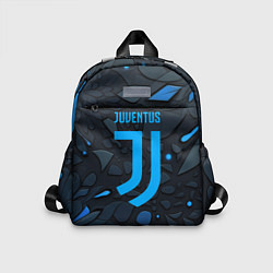 Детский рюкзак Juventus blue logo, цвет: 3D-принт
