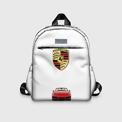 Детский рюкзак Porsche car, цвет: 3D-принт