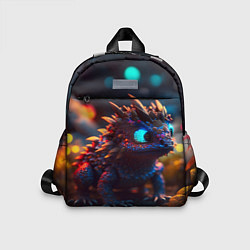 Детский рюкзак Дракончик и осень, цвет: 3D-принт