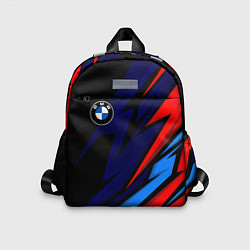Детский рюкзак BMW - m colors and black, цвет: 3D-принт