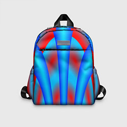 Детский рюкзак Сине-красные, цвет: 3D-принт