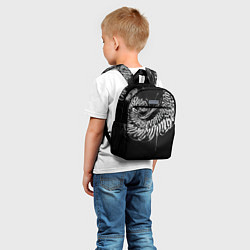 Детский рюкзак Каллиграфическая спираль, цвет: 3D-принт — фото 2
